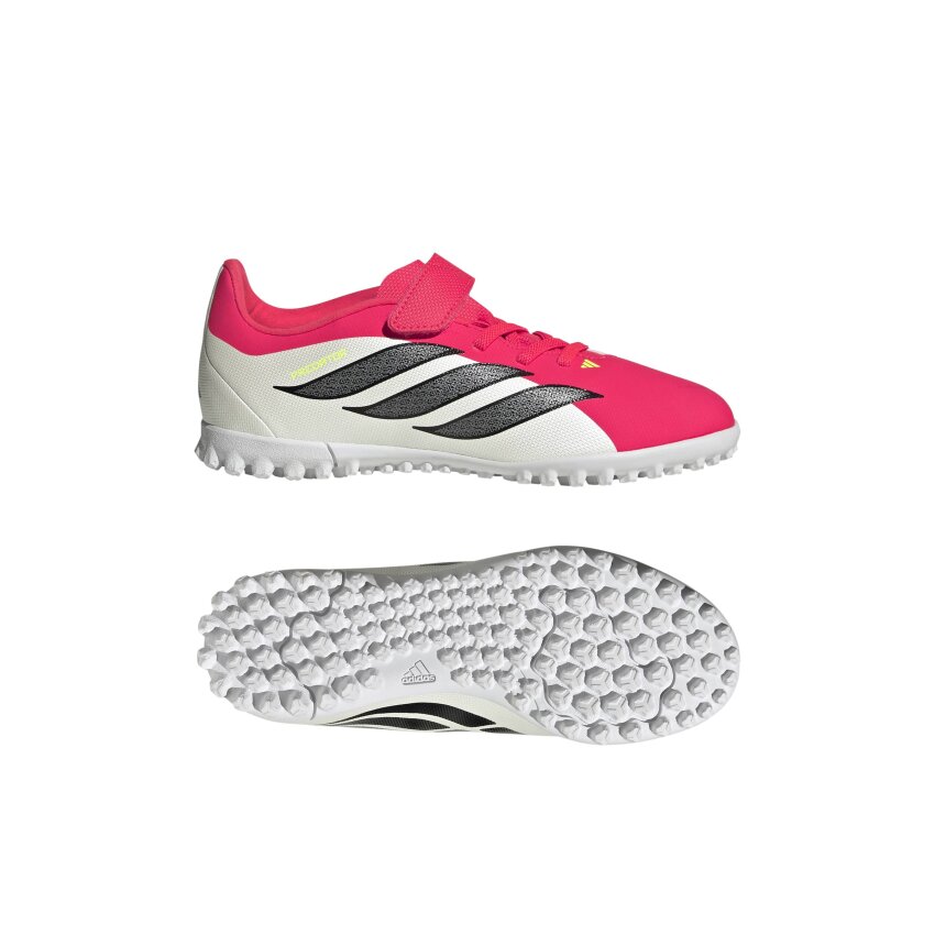 Adidas Predator Club Cırt Cırtlı Fg/Mg Kırmızı Çocuk Krampon - 7