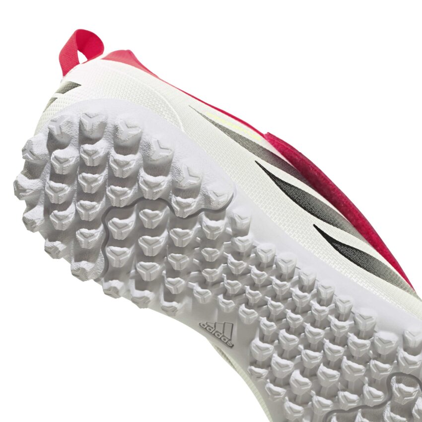 Adidas Predator Club Katlanır Dilli Elastik Bağcıklı Kırmızı Çocuk Halı Saha Ayakkabısı - 8