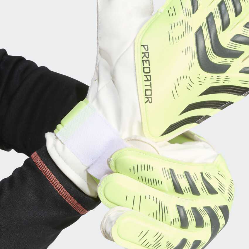 Adidas Predator Training Yeşil Çocuk Kaleci Eldiveni - 3