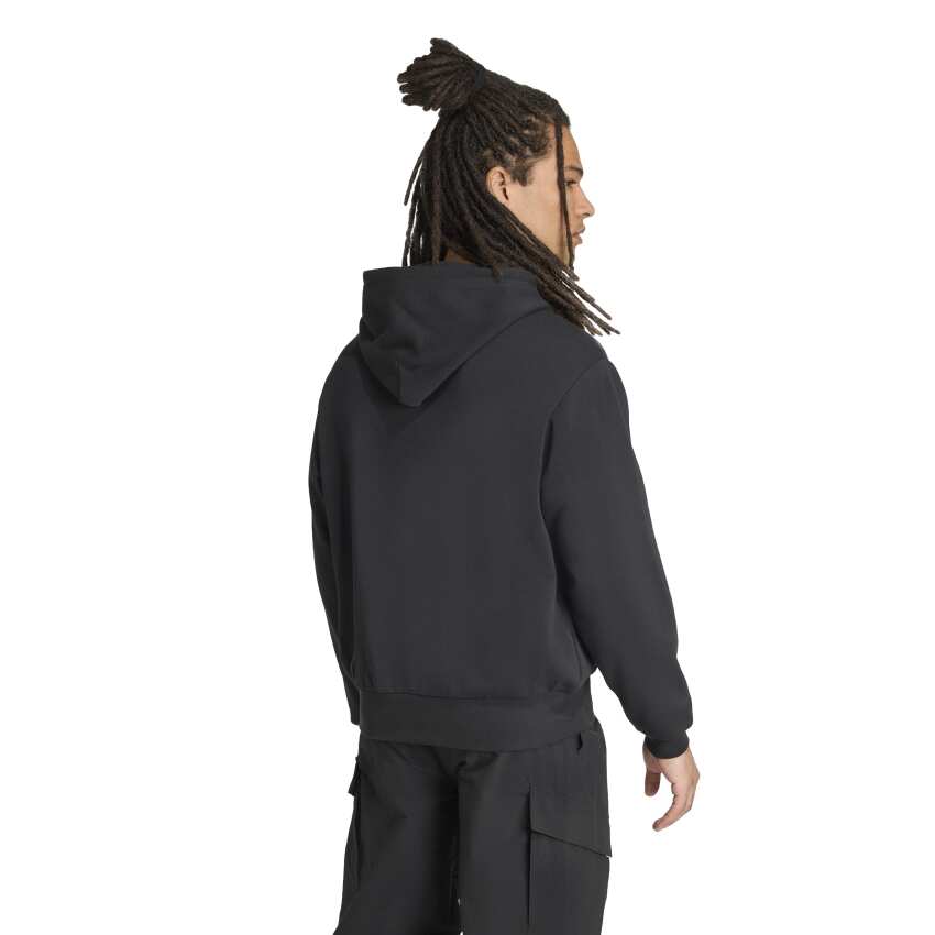 Adidas Premium 3-Stripes Siyah Erkek Sweatshirt - 2