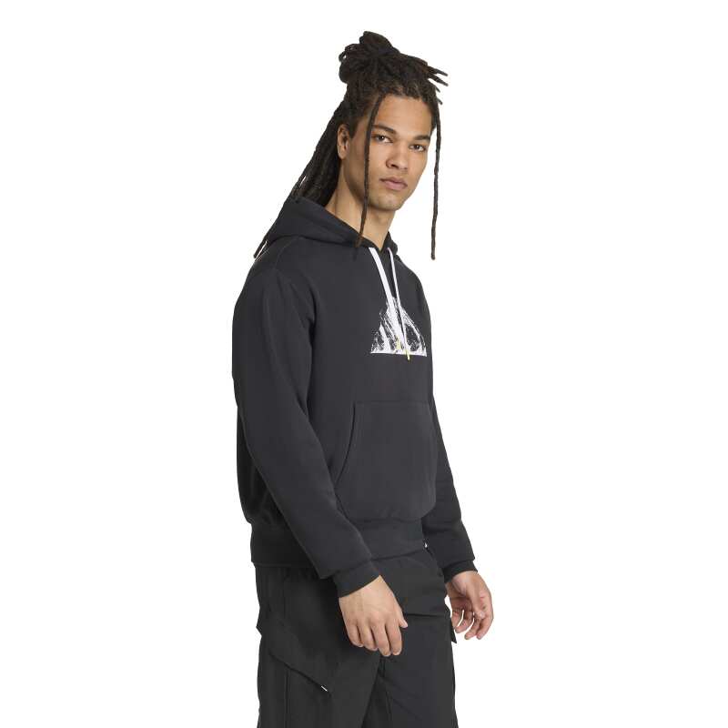 Adidas Premium 3-Stripes Siyah Erkek Sweatshirt - 3