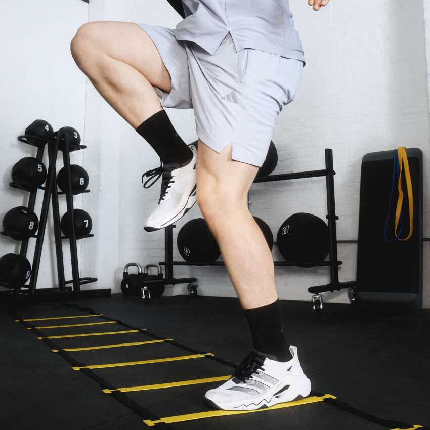 Adidas Rapidmove Pro Tranier Beyaz Erkek Koşu Ayakkabısı - 11