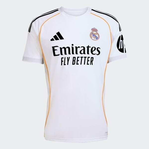 Adidas Real Madrid 25/26 İç Saha Forması Beyaz Erkek Forma - 4