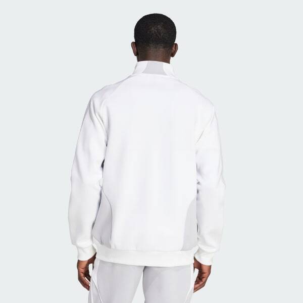 Adidas Real Madrid UBP Doubleknit Fermuarlı Eşofman Üstü Erkek - 2