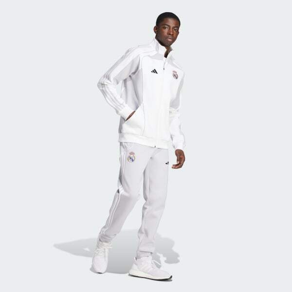 Adidas Real Madrid UBP Doubleknit Fermuarlı Eşofman Üstü Erkek - 3