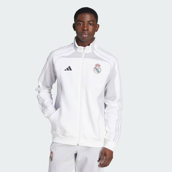 Adidas Real Madrid UBP Doubleknit Fermuarlı Eşofman Üstü Erkek - 1