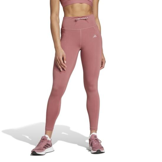 Adidas Run Ess 1/1 TGT Pembe Kadın Tayt - 2