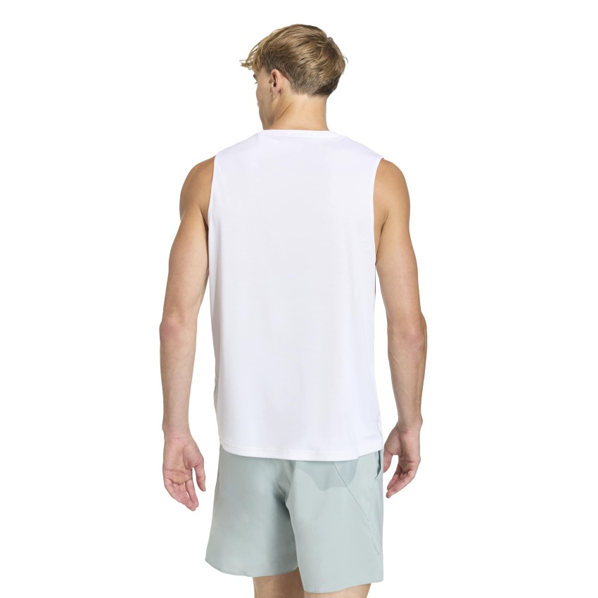 Adidas Run Ess Tank Beyaz Erkek Atlet - 3