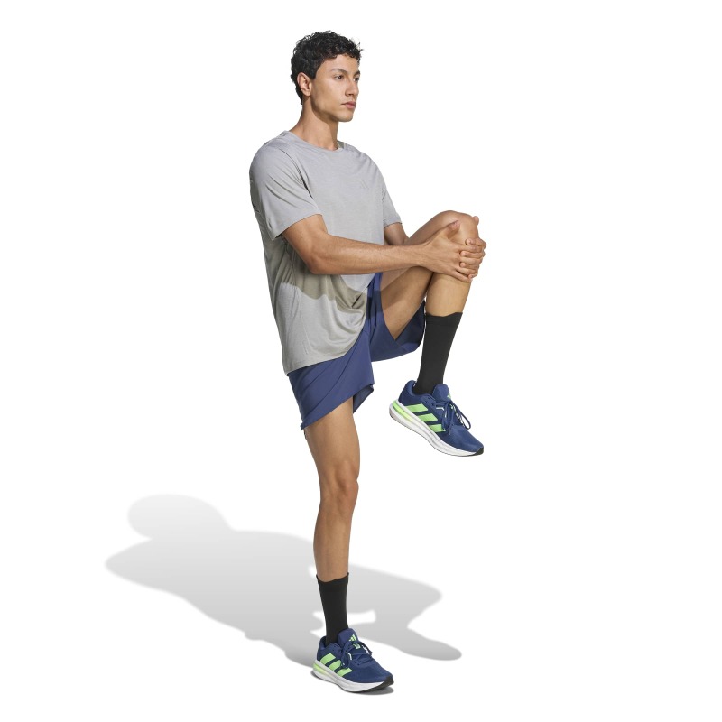 Adidas Run Ess Tee Gri Erkek Tshirt - 3