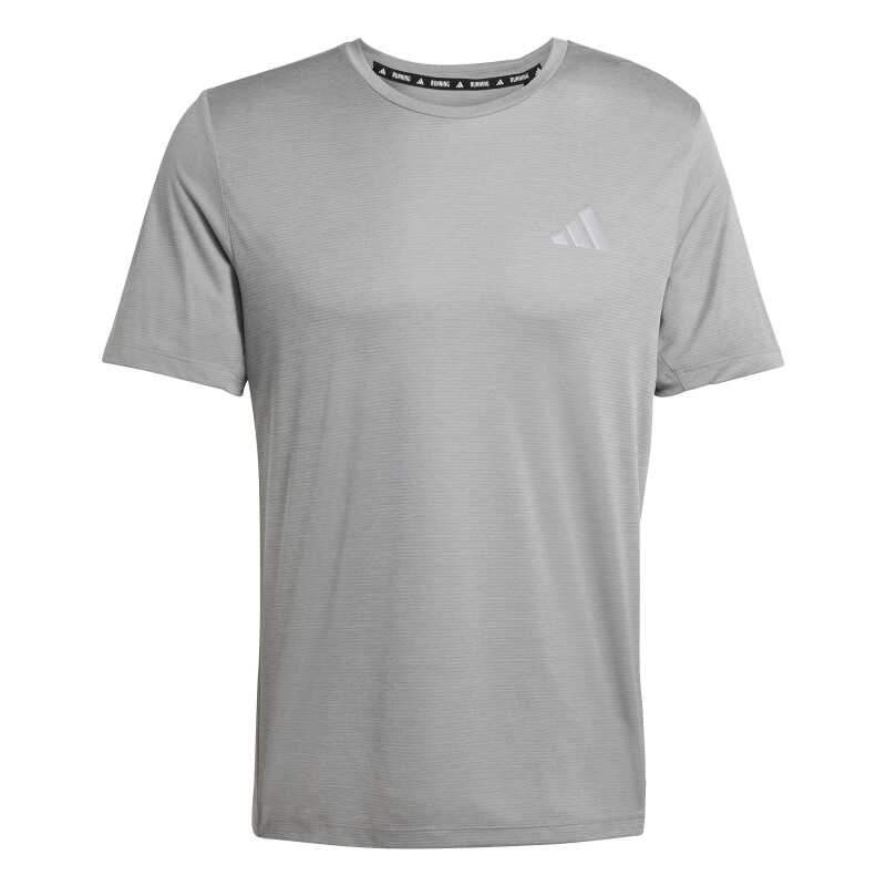 Adidas Run Ess Tee Gri Erkek Tshirt - 7
