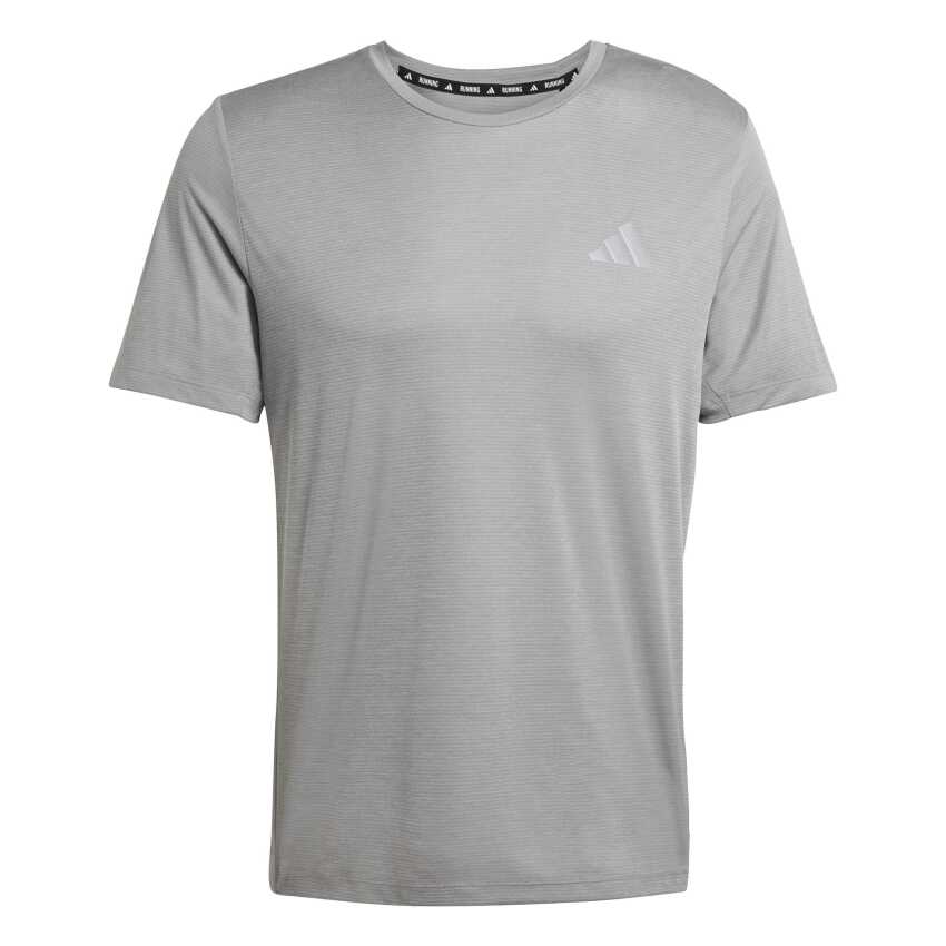 Adidas Run Ess Tee Gri Erkek Tshirt - 7