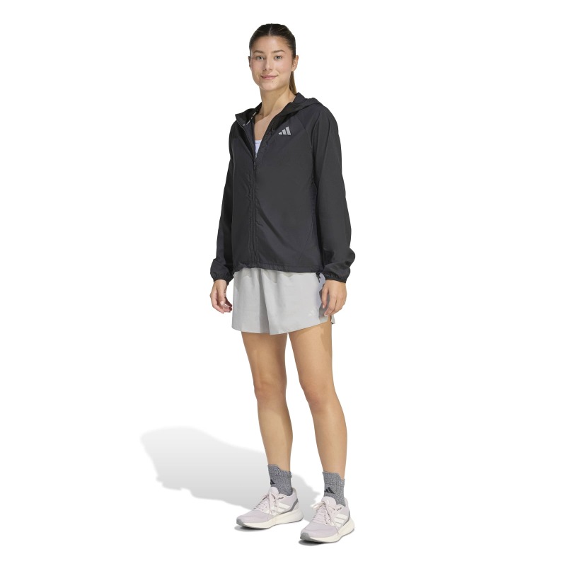 Adidas Run Essentials Siyah Kadın Eşofman Üstü - 4