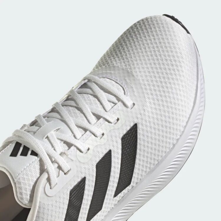 Adidas RUNFALCON 3.0 BEYAZ Erkek Koşu Ayakkabısı - 8