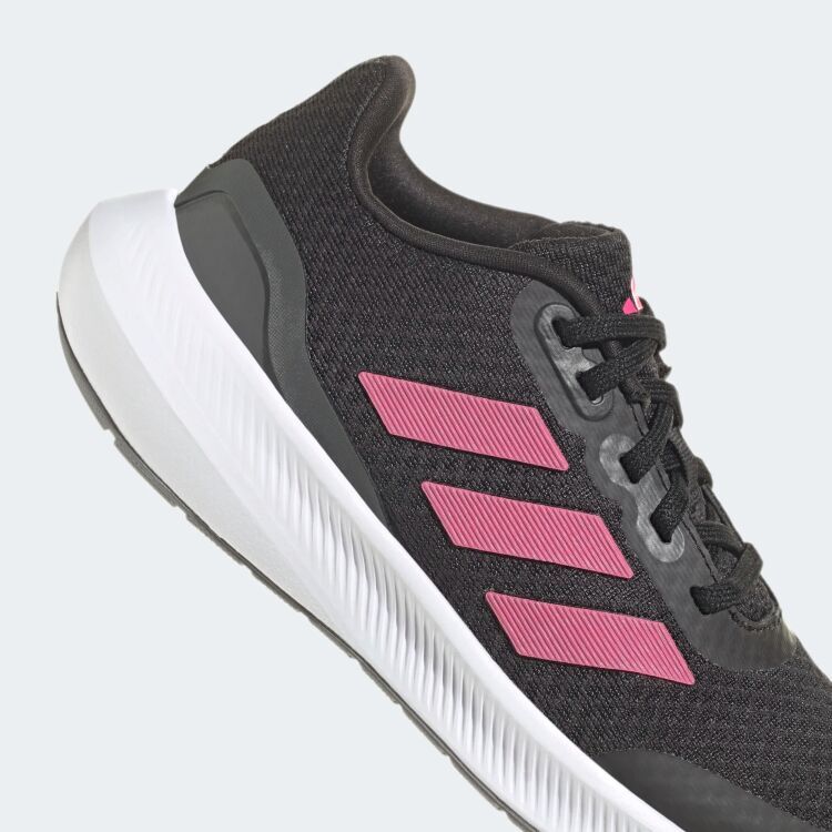 Adidas RUNFALCON 3.0 K SİYAH Çocuk Koşu Ayakkabısı - 9