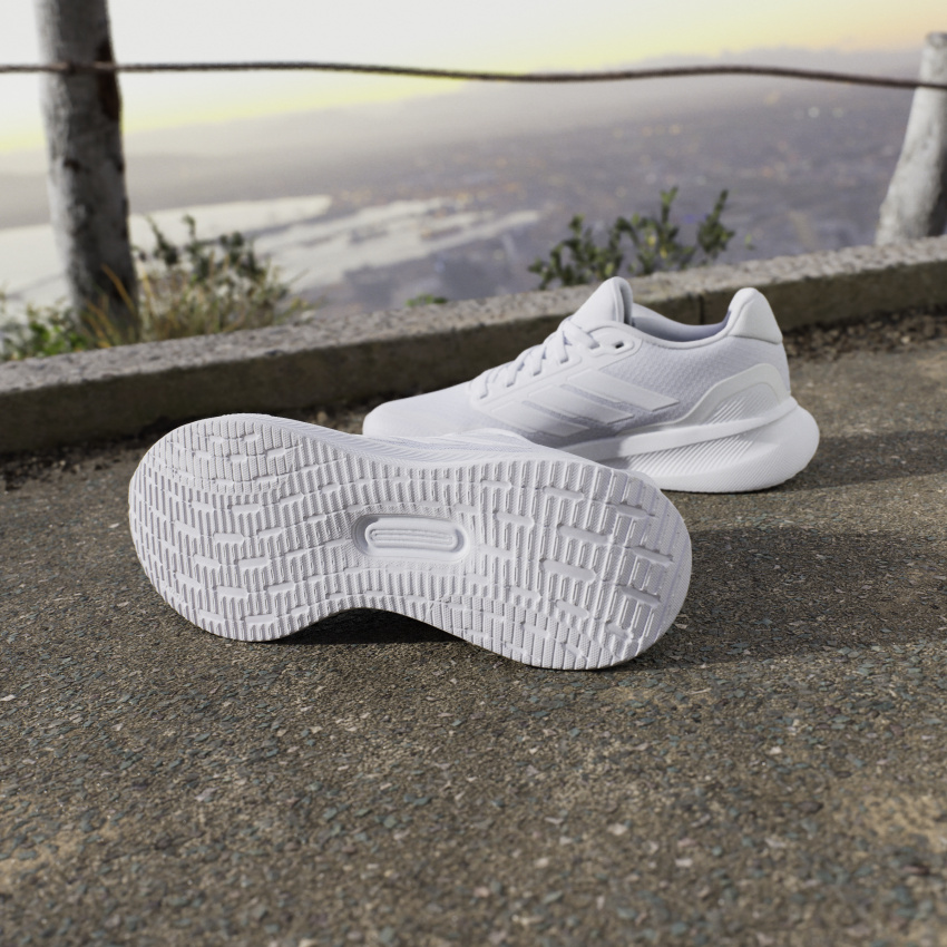 Adidas RUNFALCON 5 W BEYAZ Kadın Koşu Ayakkabısı - 3