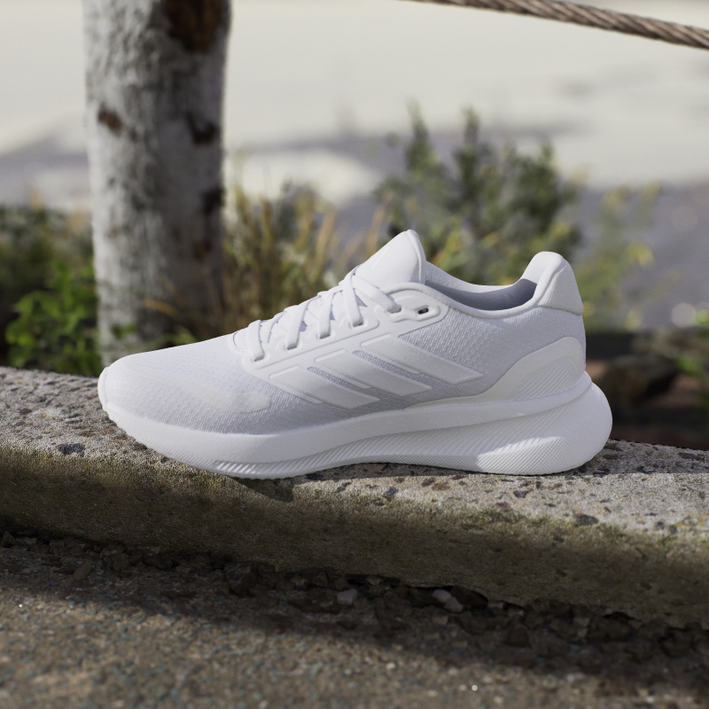 Adidas RUNFALCON 5 W BEYAZ Kadın Koşu Ayakkabısı - 6