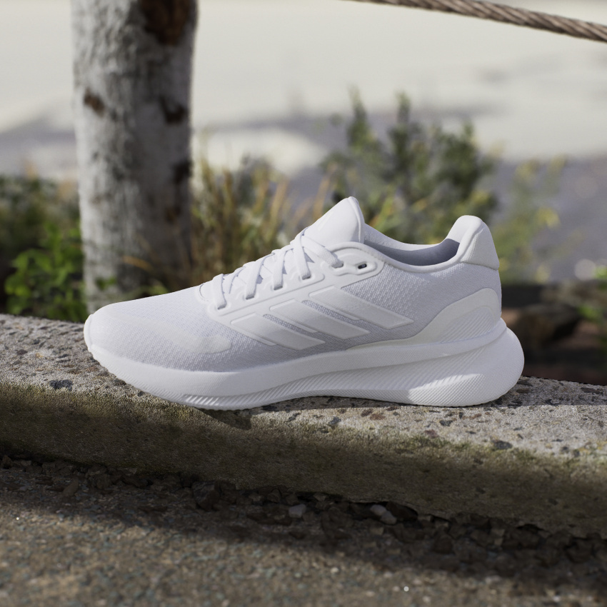 Adidas RUNFALCON 5 W BEYAZ Kadın Koşu Ayakkabısı - 6