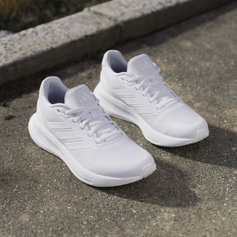 Adidas RUNFALCON 5 W BEYAZ Kadın Koşu Ayakkabısı - 7