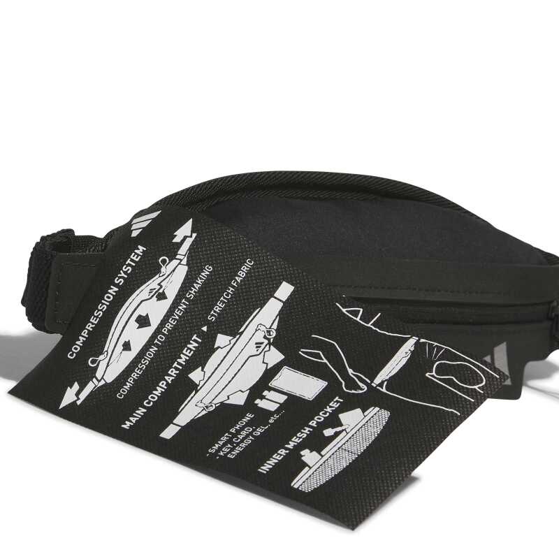 Adidas Runing Siyah Unisex Bel Çantası - 5