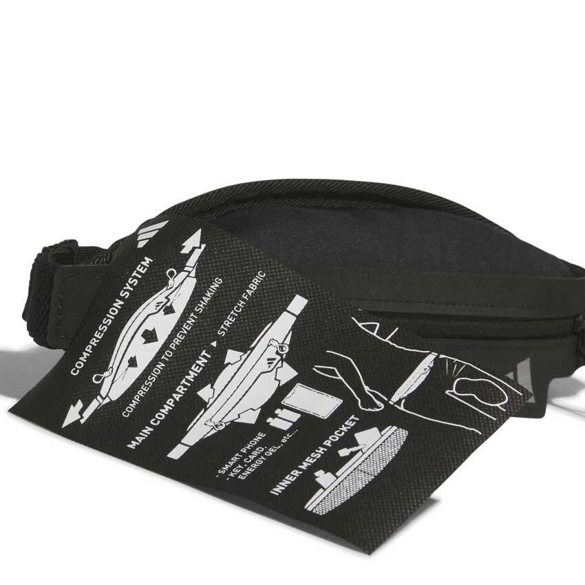 Adidas Runing Siyah Unisex Bel Çantası - 5
