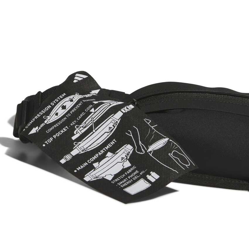 Adidas Running Siyah Unisex Bel Çantası - 5