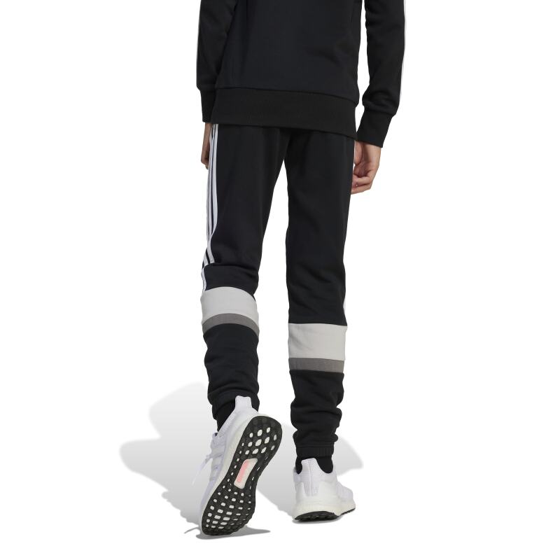 Adidas Seasonal Essentials Tiberio 3 Stripes Siyah Çocuk Eşofman Altı - 3