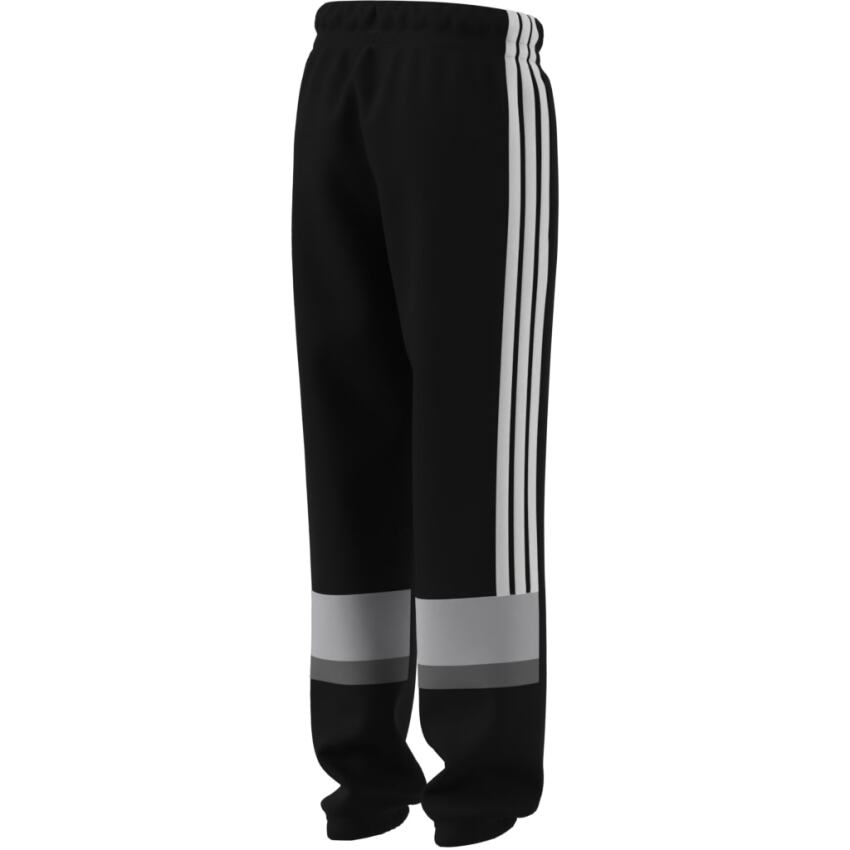 Adidas Seasonal Essentials Tiberio 3 Stripes Siyah Çocuk Eşofman Altı - 12
