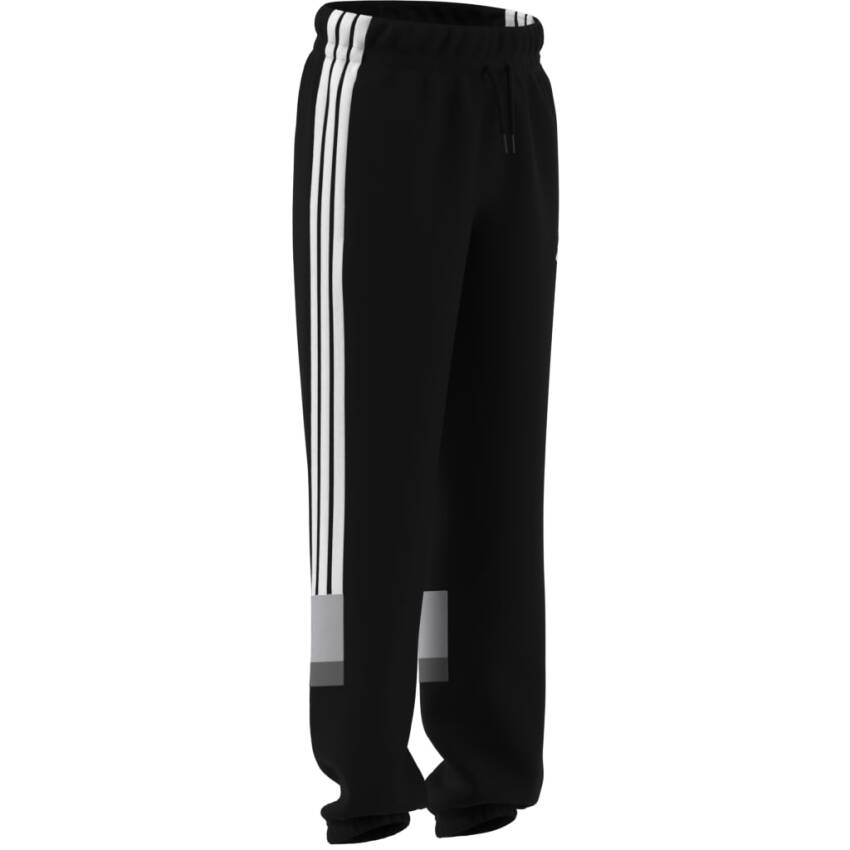 Adidas Seasonal Essentials Tiberio 3 Stripes Siyah Çocuk Eşofman Altı - 10