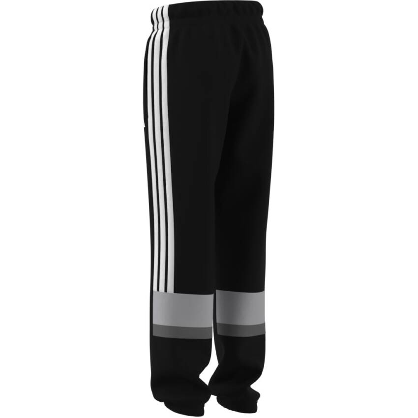 Adidas Seasonal Essentials Tiberio 3 Stripes Siyah Çocuk Eşofman Altı - 14