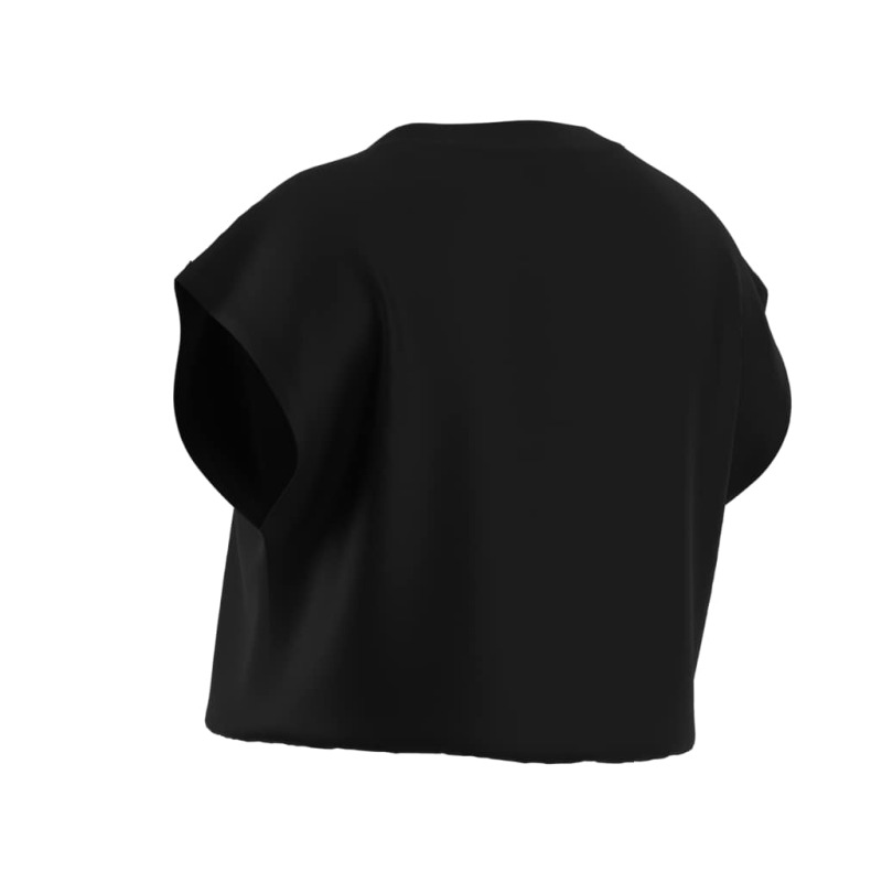 Adidas Seasonals Collegiate Typography Siyah Çocuk Tshirt - 4