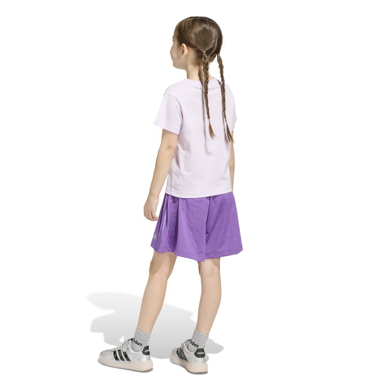 Adidas Seasonals Glam Mor Çocuk Etek Tshirt Takım - 12