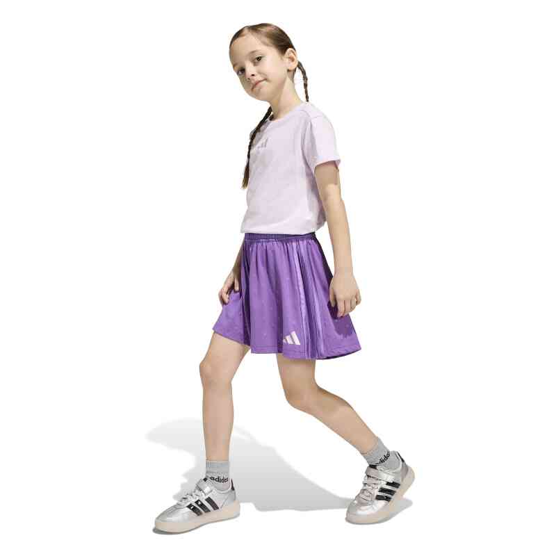 Adidas Seasonals Glam Mor Çocuk Etek Tshirt Takım - 13