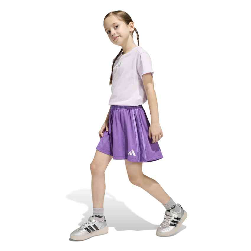 Adidas Seasonals Glam Mor Çocuk Etek Tshirt Takım - 13