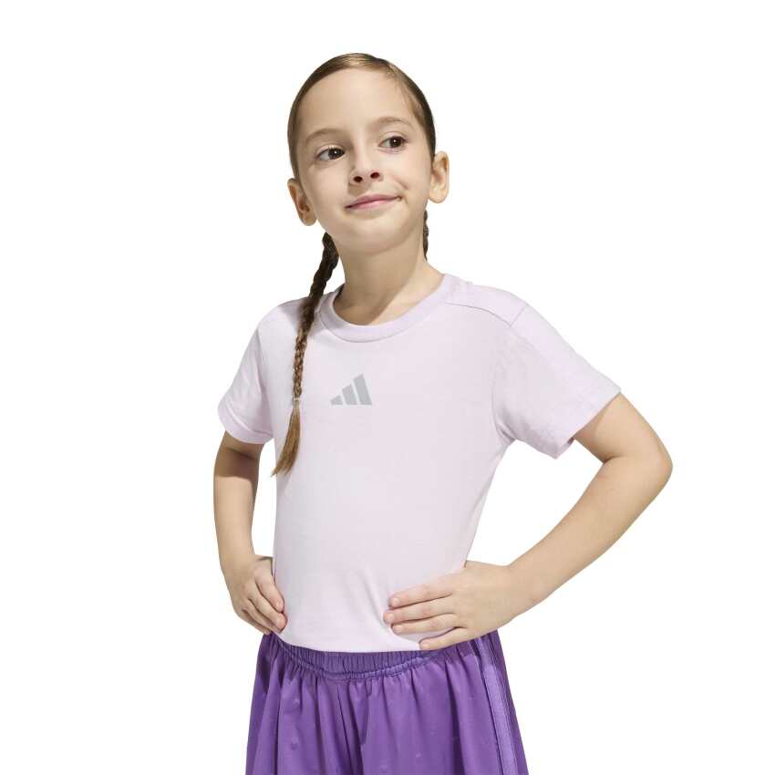 Adidas Seasonals Glam Mor Çocuk Etek Tshirt Takım - 14