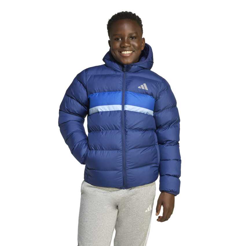 Adidas Sentetik Dolgulu Mavi Çocuk Mont - 1