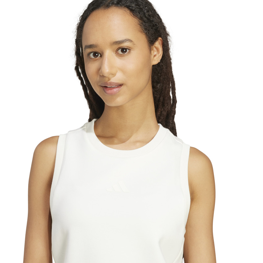 Adidas Soft Lux Beyaz Kadın Atlet - 5