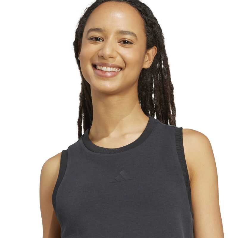 Adidas Soft Lux Siyah Kadın Atlet - 5