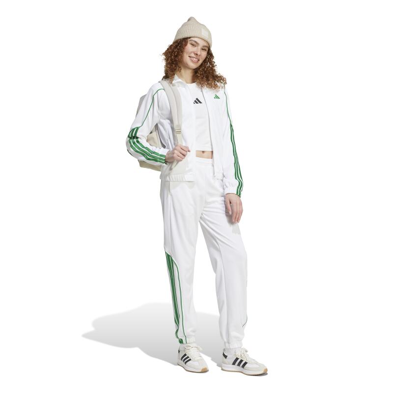 Adidas Stadium 3-Stripes Beyaz Kadın Eşofman Takımı - 6