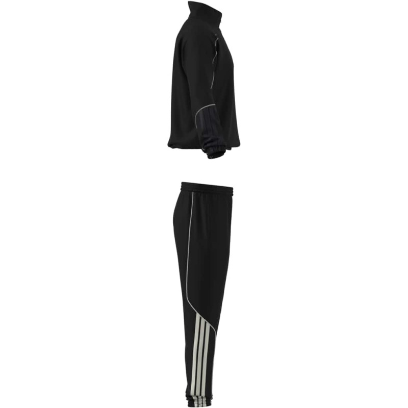 Adidas Stadium 3-Stripes Siyah Erkek Eşofman Takımı - 7