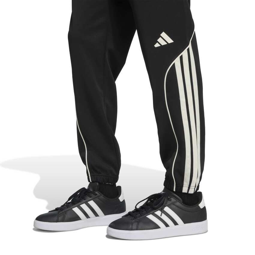 Adidas Stadium 3-Stripes Siyah Erkek Eşofman Takımı - 15
