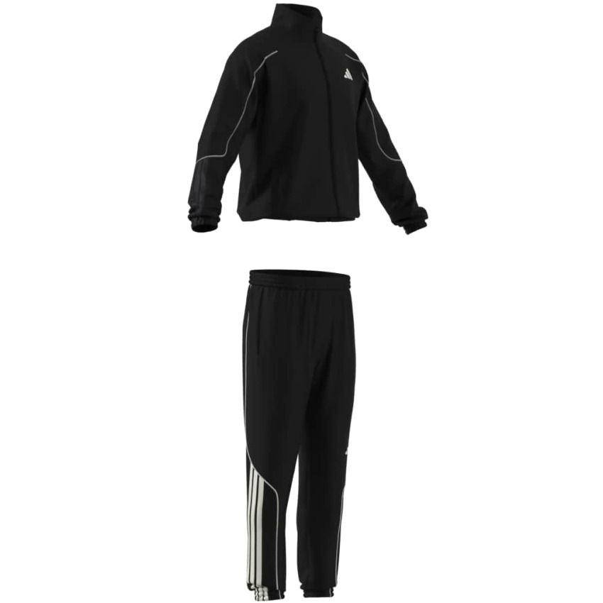 Adidas Stadium 3-Stripes Siyah Erkek Eşofman Takımı - 2