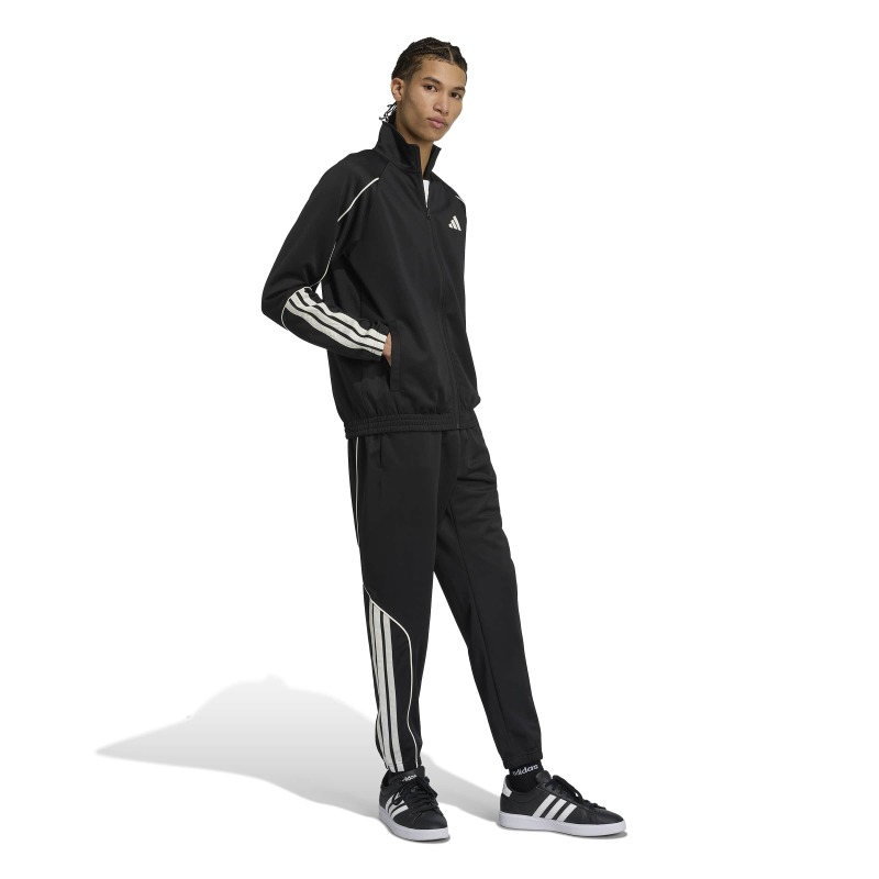Adidas Stadium 3-Stripes Siyah Erkek Eşofman Takımı - 3