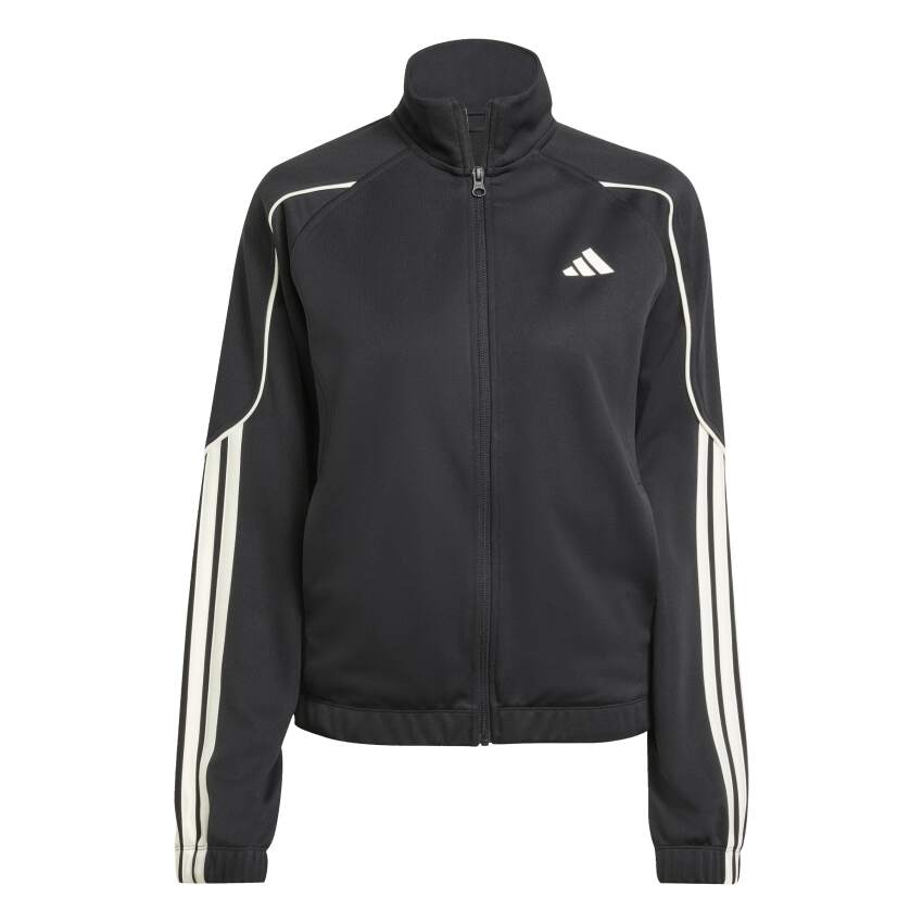 Adidas Stadium 3-Stripes Siyah Kadın Eşofman Takımı - 4