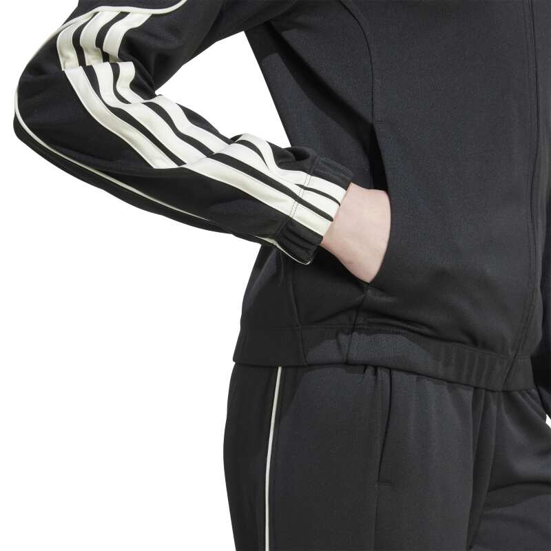 Adidas Stadium 3-Stripes Siyah Kadın Eşofman Takımı - 7
