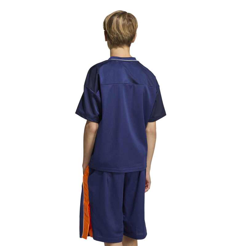 Adidas Stadium File Mavi Çocuk Tshirt - 2