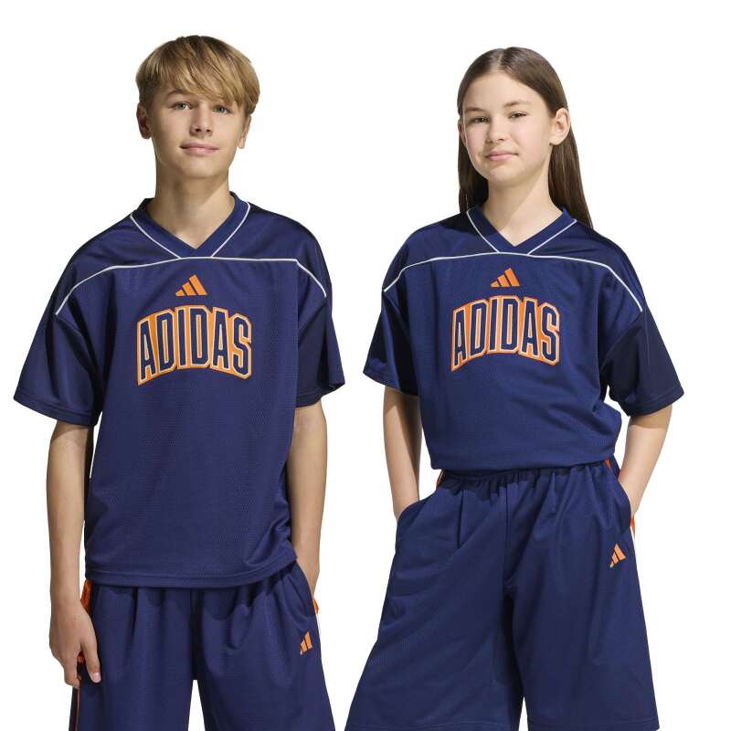 Adidas Stadium File Mavi Çocuk Tshirt - 7