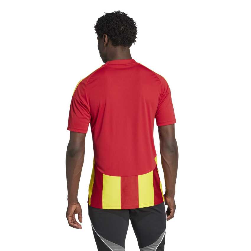 Adidas Striped 24 Kırmızı Erkek Forma - 2