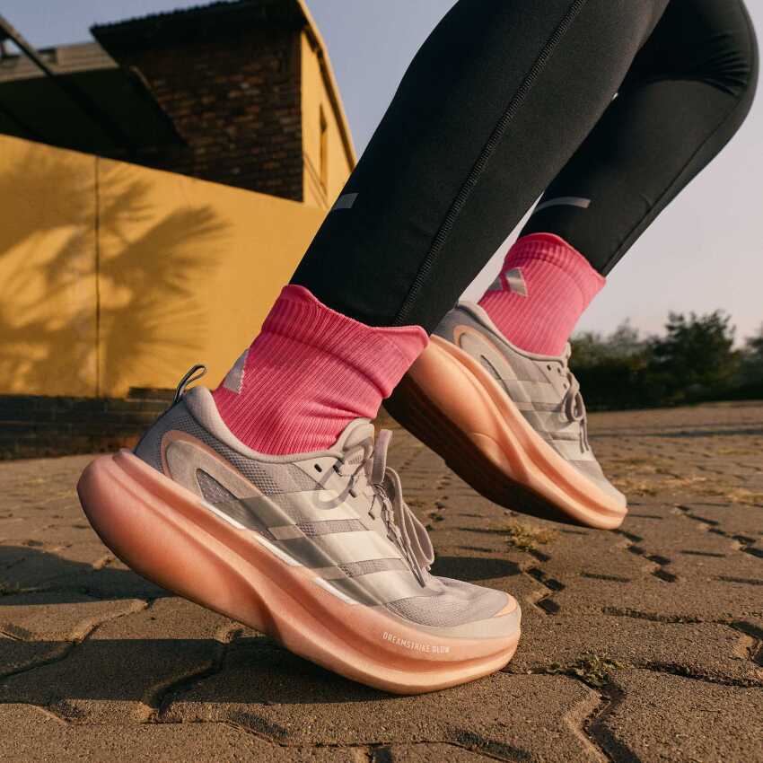 Adidas Supernova Glide Mor Kadın Koşu Ayakkabısı - 2