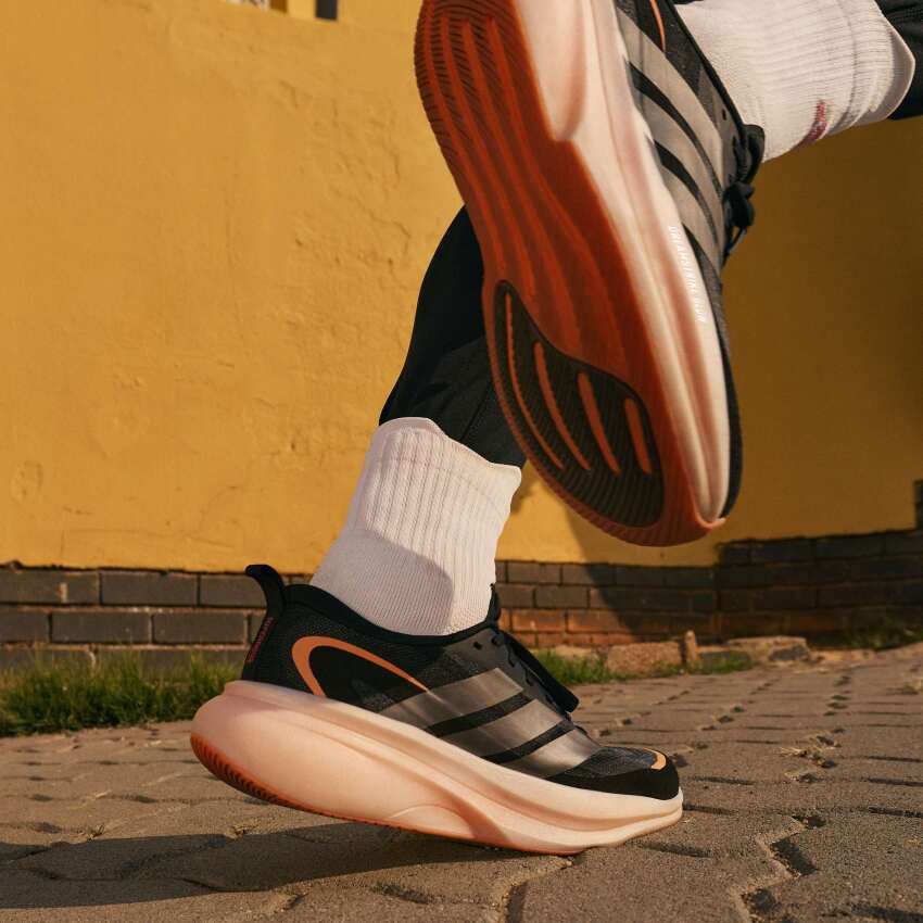Adidas Supernova Glide Siyah Erkek Koşu Ayakkabısı - 11