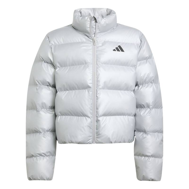 Adidas Synthetic Down Glam Gri Çocuk Mont - Adidas